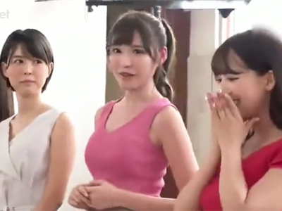 今を時めくスター女優たちとのパコをかけてフェラコキイキ我慢大会！